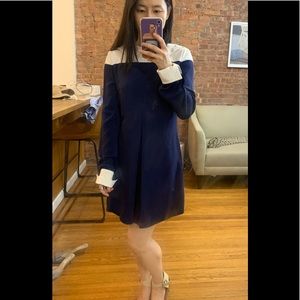 Shirt dress-collar detail